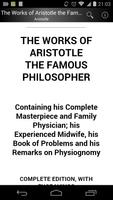 The Works of Aristotle Affiche