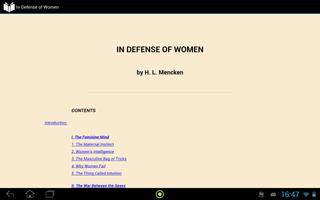 In Defense of Women captura de pantalla 2