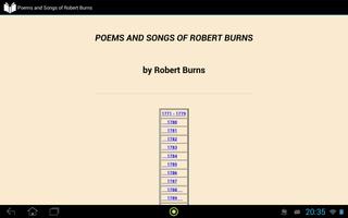 Poems and Songs of Robert Burns syot layar 2