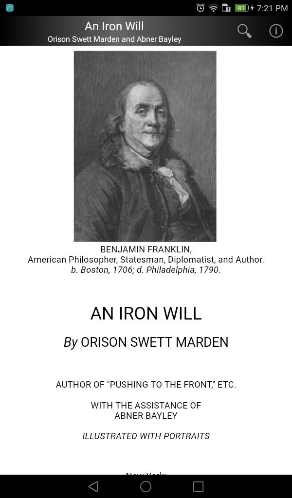 S. Железная воля группа. An iron will. S. Iron will.