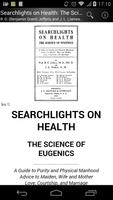 Searchlights on Health Affiche