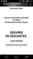 Oeuvres de Descartes poster