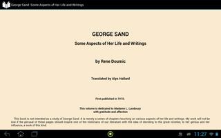 George Sand captura de pantalla 2