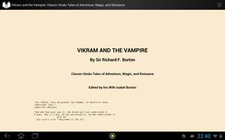 2 Schermata Vikram and the Vampire