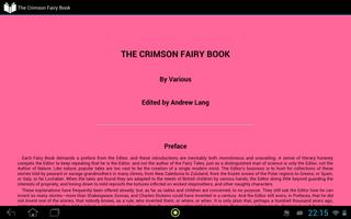 The Crimson Fairy Book capture d'écran 2