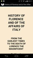 History of Florence Plakat