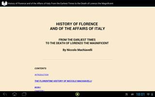 برنامه‌نما History of Florence عکس از صفحه