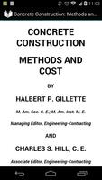 Concrete Construction: Methods and Costs ポスター