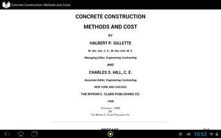 Concrete Construction: Methods and Costs تصوير الشاشة 2