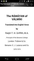 The Rámáyan of Válmíki poster