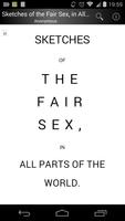 Sketches of the Fair Sex Cartaz