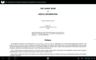 برنامه‌نما The Ladies Book of Useful Information عکس از صفحه