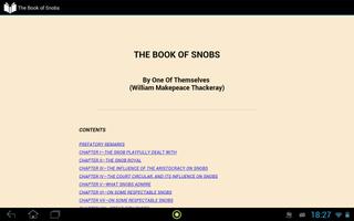 2 Schermata The Book of Snobs