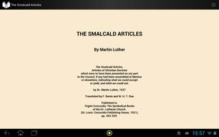 The Smalcald Articles capture d'écran 2