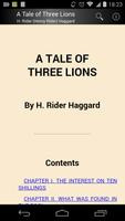 A Tale of Three Lions Affiche