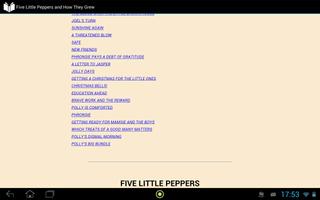 Five Little Peppers capture d'écran 3