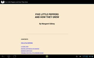 Five Little Peppers capture d'écran 2