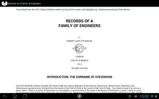 2 Schermata Records of Family of Engineers