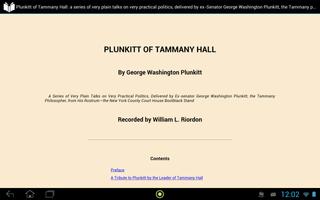 Plunkitt of Tammany Hall تصوير الشاشة 2