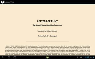 Letters of Pliny 스크린샷 2