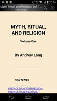 Myth, Ritual and Religion 1 Affiche