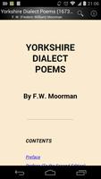 Yorkshire Dialect Poems Affiche