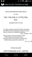 Latin Translation at Sight স্ক্রিনশট 1