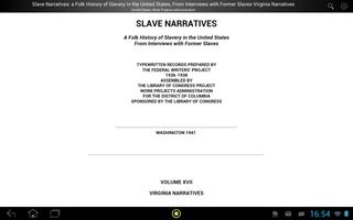 2 Schermata Slave Narratives 17