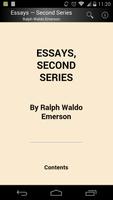 Emerson's Essays 2 plakat