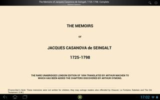 برنامه‌نما Jacques Casanova de Seingalt عکس از صفحه