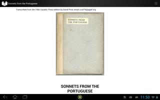 Sonnets from the Portuguese capture d'écran 2