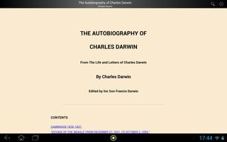 Charles Darwin Autobiography screenshot 2