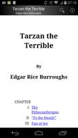 Tarzan the Terrible poster