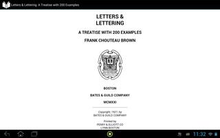 Letters and Lettering capture d'écran 2