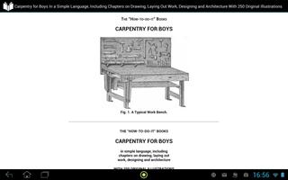 برنامه‌نما Carpentry for Boys عکس از صفحه