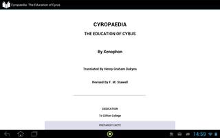 برنامه‌نما Cyropaedia by Xenophon عکس از صفحه