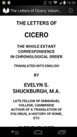 The Letters of Cicero Volume 1 poster