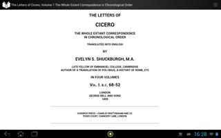 The Letters of Cicero Volume 1 screenshot 2