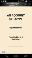 An Account of Egypt ポスター