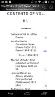 برنامه‌نما The Works of Lord Byron Vol. 3 عکس از صفحه