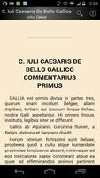 C. Caesaris De Bello Gallico скриншот 1