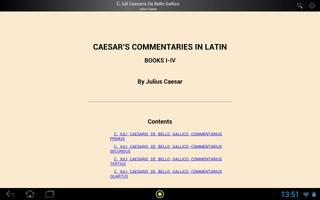 C. Caesaris De Bello Gallico स्क्रीनशॉट 2