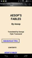 Aesop's Fables الملصق