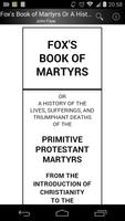 Fox's Book of Martyrs Plakat