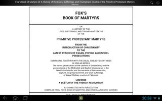 Fox's Book of Martyrs imagem de tela 2