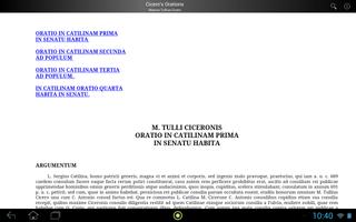 Cicero's Orations اسکرین شاٹ 2