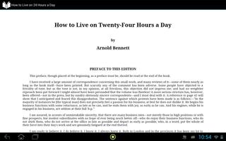 How to Live on 24 Hours a Day اسکرین شاٹ 2