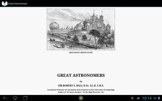 Great Astronomers captura de pantalla 2