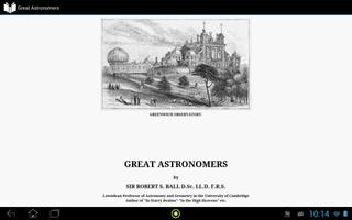 Great Astronomers اسکرین شاٹ 2