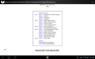 Measure for Measure imagem de tela 3